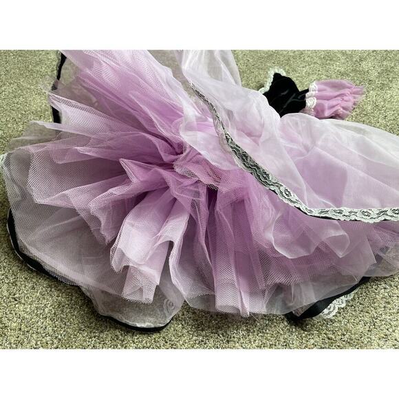 Vintage Star Styled Costume Velvet & Tulle Dance Tutu Dress Size Medium Made USA - Picture 2 of 9